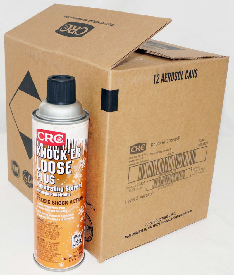 CRC 03027 Knocker Loose Plus Penetrating Solvent w/ Freeze Shock Action 11.5 Oz - Image 3