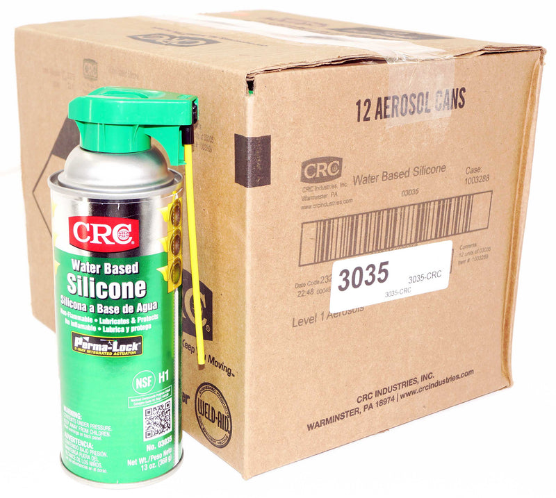 CRC Heavy Duty Water Based Silicone Lubricant Non Flammable 13 Oz 03035