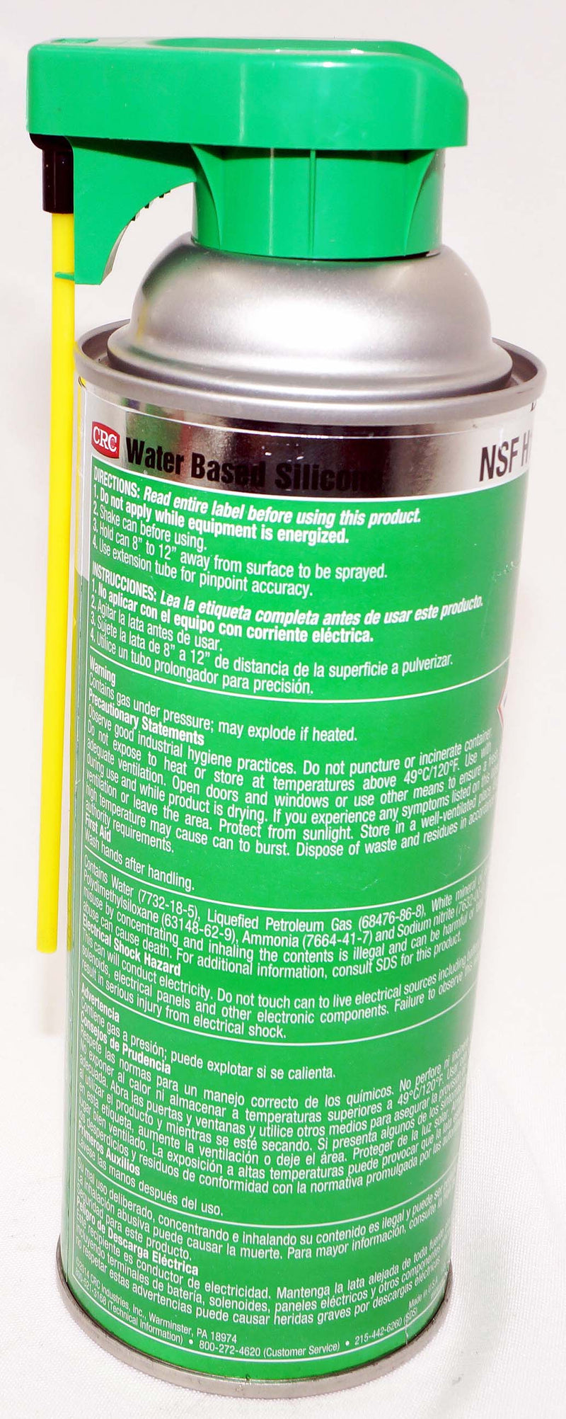 CRC Heavy Duty Water Based Silicone Lubricant Non Flammable 13 Oz 03035