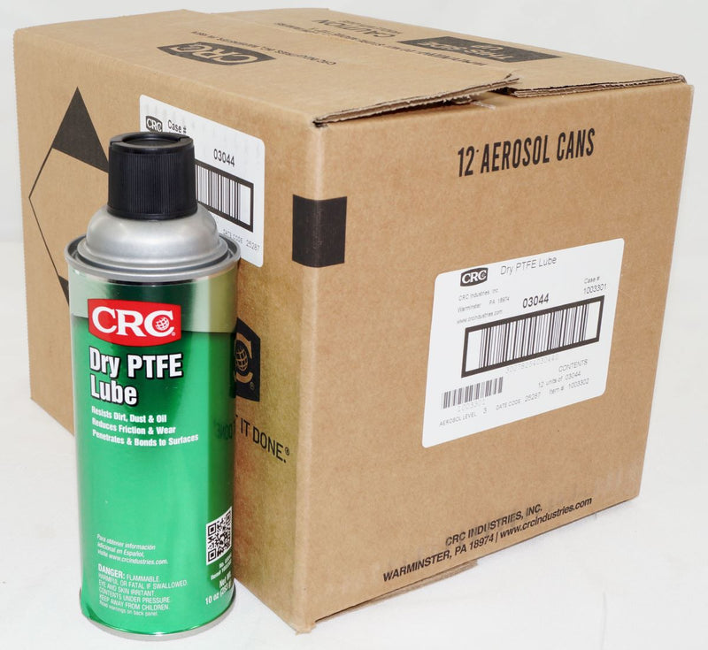 CRC 03044 Dry PTFE Lube 10oz - 1 can