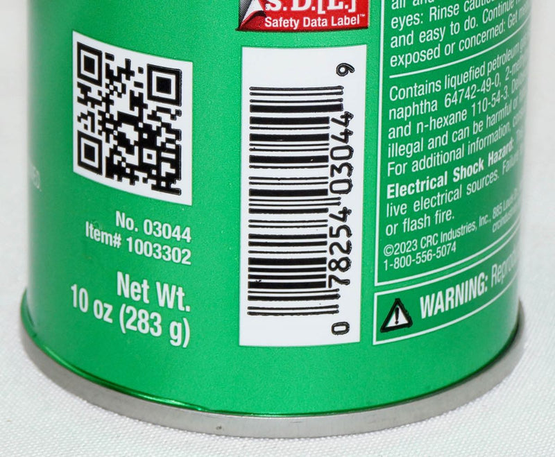 CRC 03044 Dry PTFE Lube 10oz - 1 can