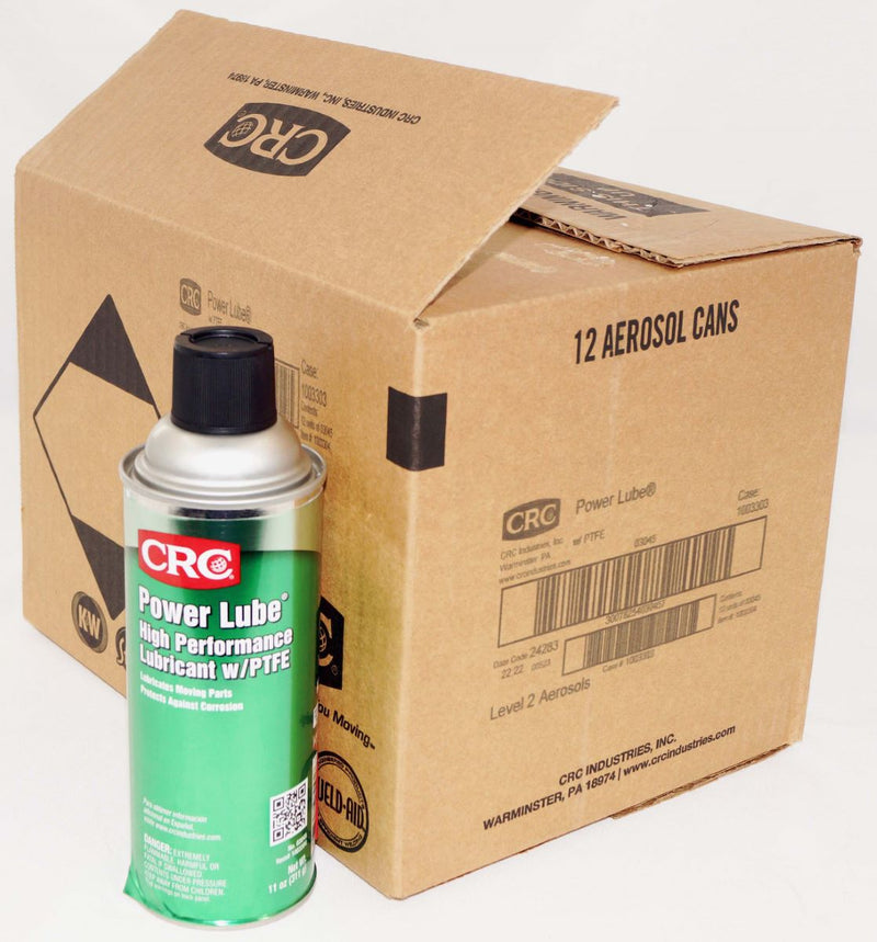 CRC 03045 Power Lube High Performance Lubricant with PTFE Net 11 oz