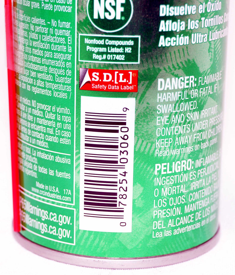 CRC Screwloose Super Penetrant 03060 11oz Can Loosens Rusted Bolts