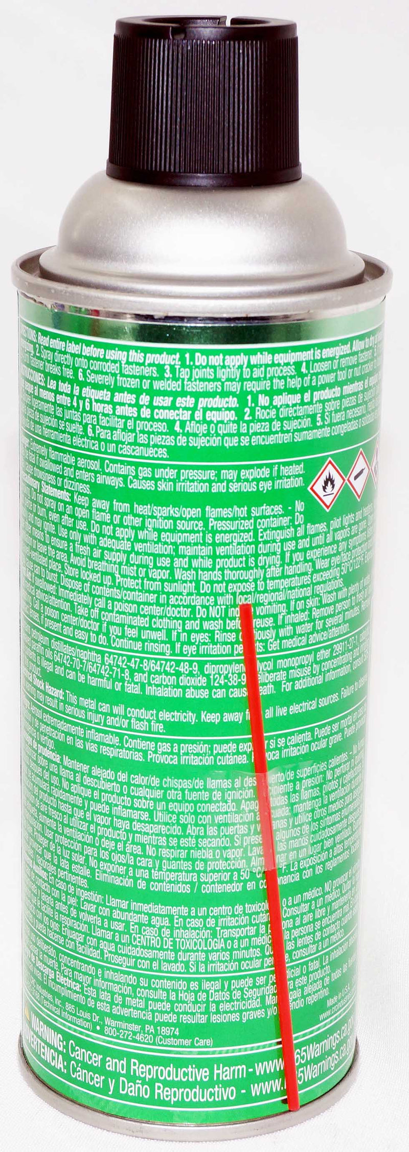 CRC Screwloose Super Penetrant 03060 11oz Can Loosens Rusted Bolts