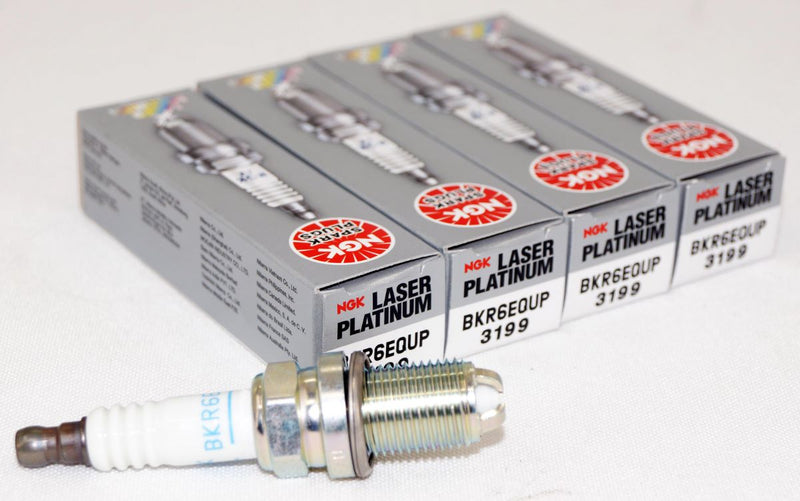NGK 3199 Laser Platinum Spark Plug BKR6EQUP for BMW Porsche VW Audi Mini
