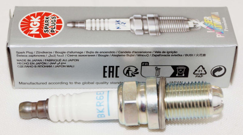 NGK 3199 Laser Platinum Spark Plug BKR6EQUP for BMW Porsche VW Audi Mini