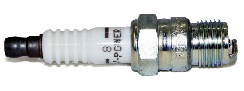 4 Pack Genuine NGK 3249 V-Power Spark Plug R5673-8 Inboard Marine MerCruiser - Image 4