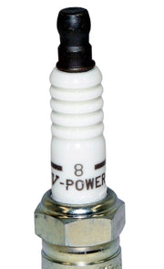 4 Pack Genuine NGK 3249 V-Power Spark Plug R5673-8 Inboard Marine MerCruiser - Image 5