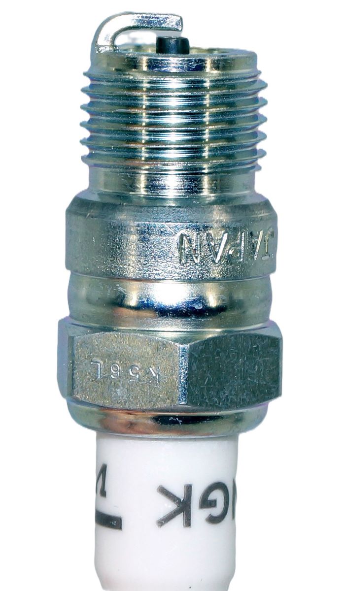 4 Pack Genuine NGK 3249 V-Power Spark Plug R5673-8 Inboard Marine MerCruiser - Image 6