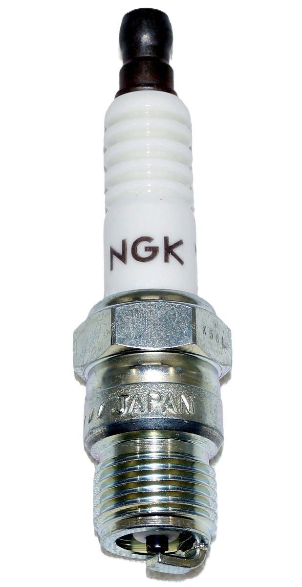 4 Pack Genuine NGK 3249 V-Power Spark Plug R5673-8 Inboard Marine MerCruiser - Image 8