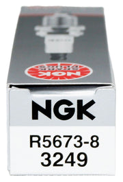 4 Pack Genuine NGK 3249 V-Power Spark Plug R5673-8 Inboard Marine MerCruiser - Image 9