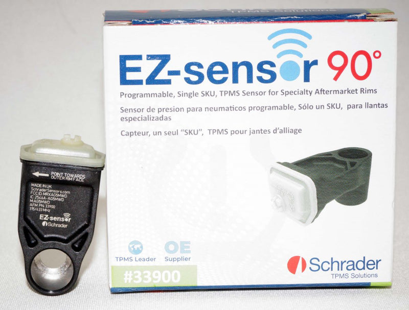 Schrader TPMS Programmable Sensor 90 Degree EZ-sensor Schrader 33900