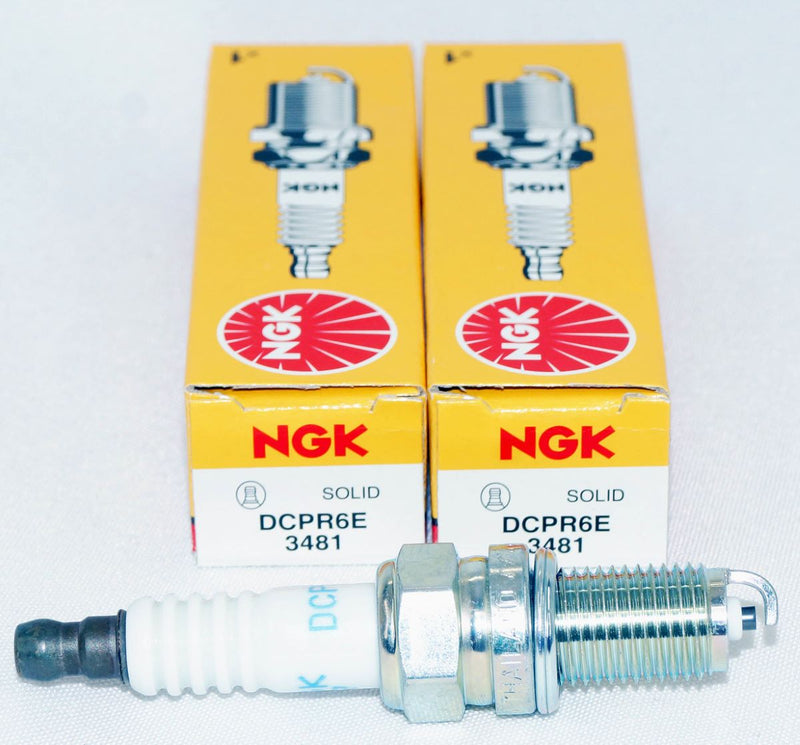NGK 3481 Nickel Spark Plug DCPR6E Solid Tip