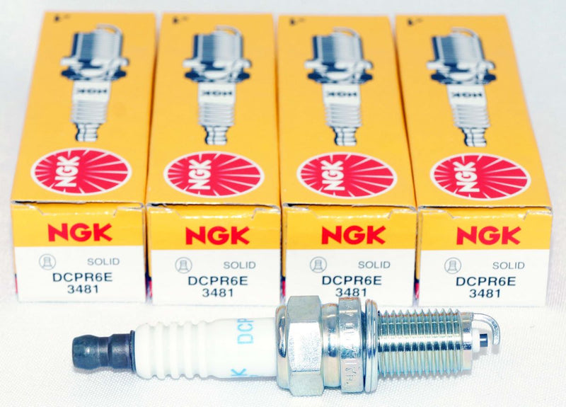 NGK 3481 Nickel Spark Plug DCPR6E Solid Tip
