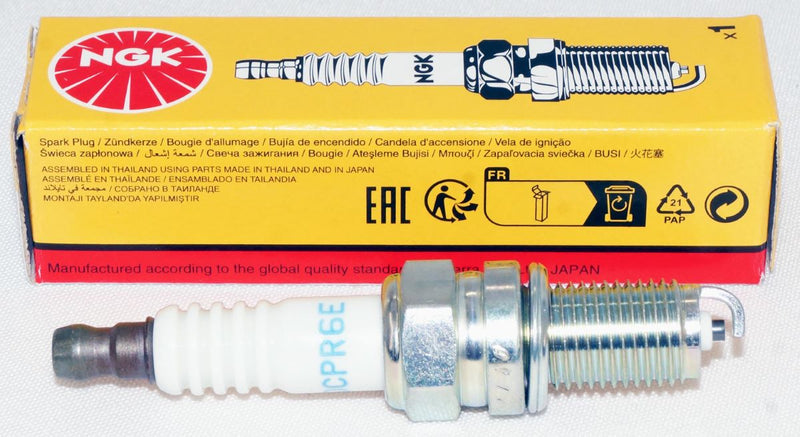 NGK 3481 Nickel Spark Plug DCPR6E Solid Tip