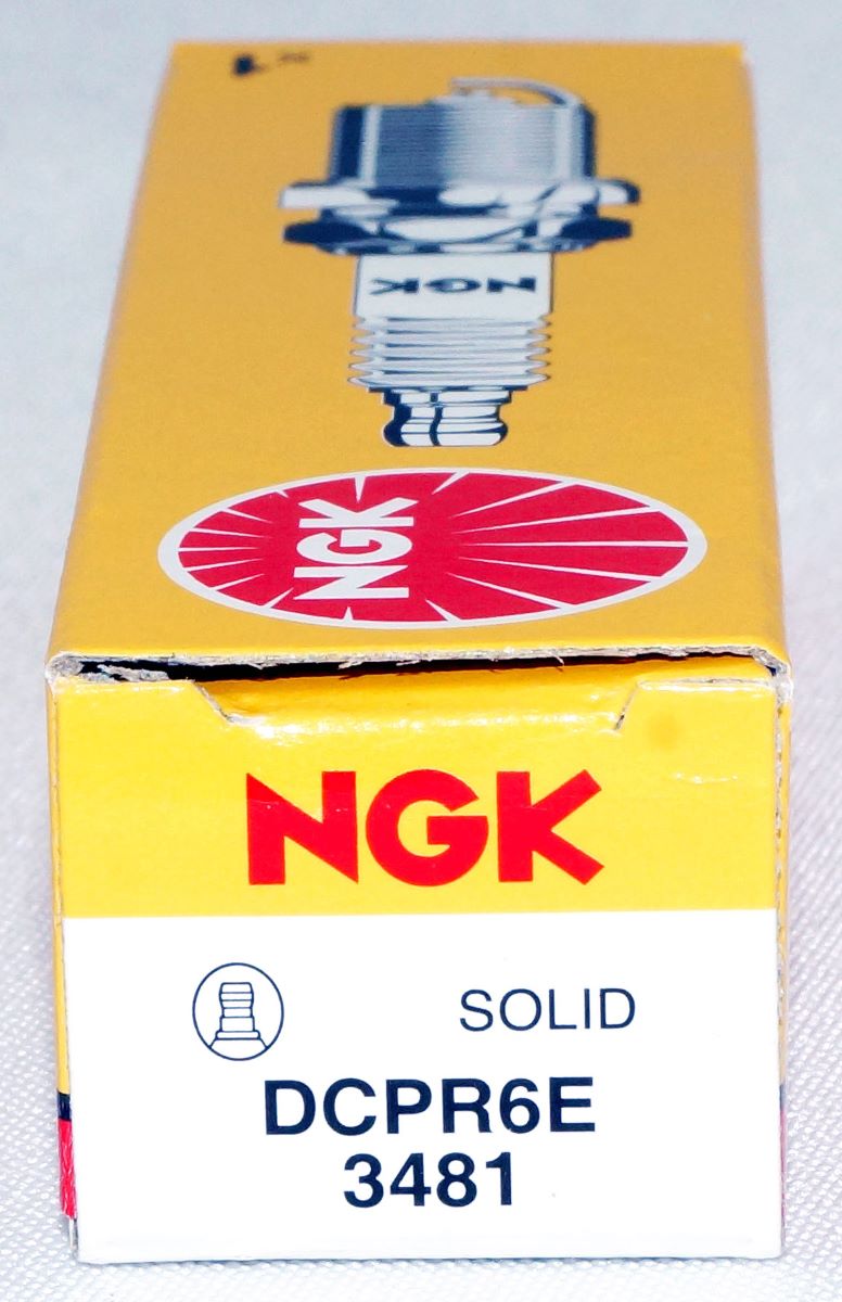 NGK 3481 Nickel Spark Plug DCPR6E Solid Tip