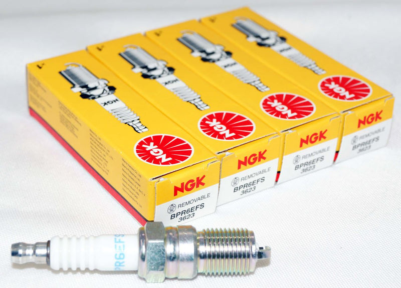 NGK 3623 Marine Spark Plugs BPR6EFS MerCruiser Mercury