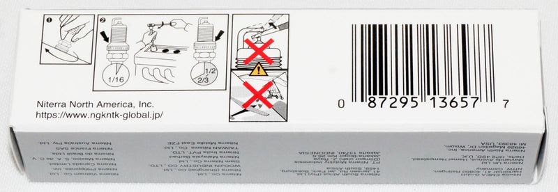 NGK 3657 Spark Plug Laser Iridium IZFR5K11