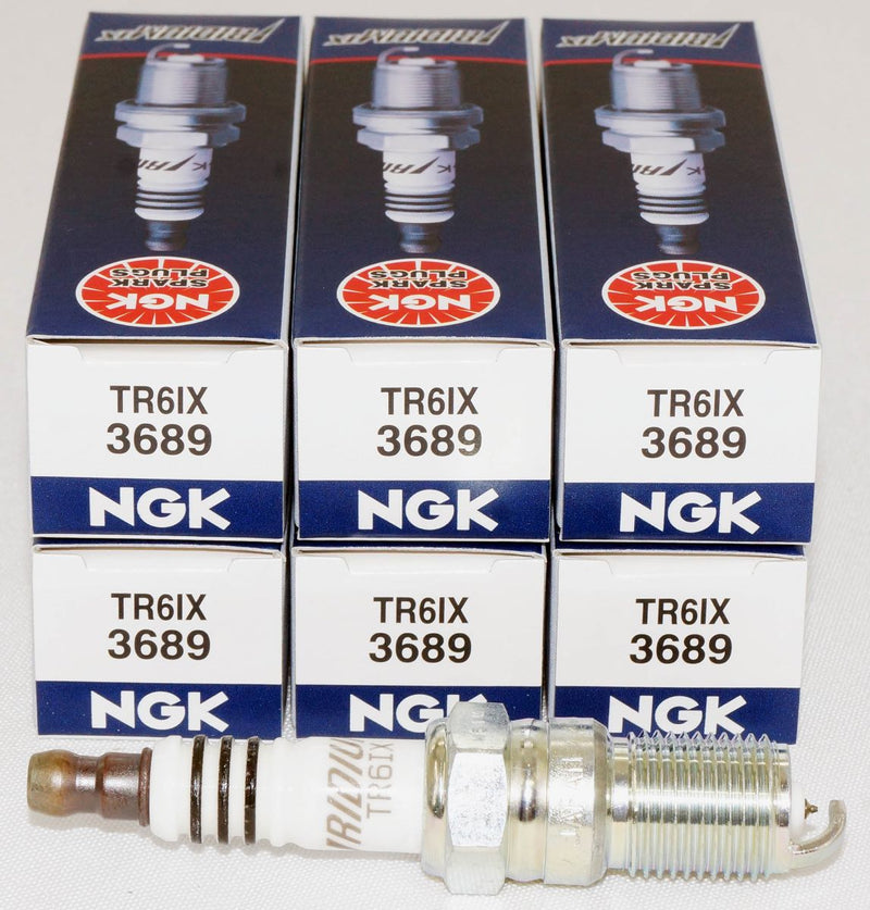 NGK 3689 TR6IX Iridium IX Spark Plug Pre-Gap 0.040