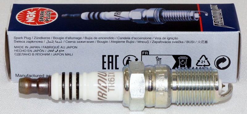 NGK 3689 TR6IX Iridium IX Spark Plug Pre-Gap 0.040