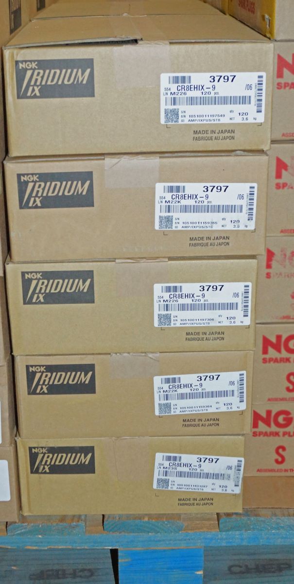 NGK 3797 Iridium Spark Plug CR8EHIX9 fits some Honda Motorcycles