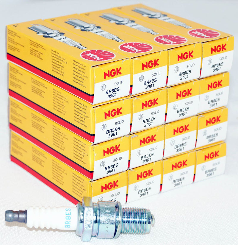 NGK 3961 Spark Plug Solid Tip BR8ES Kawasaki Polaris Yamaha Sea-Doo