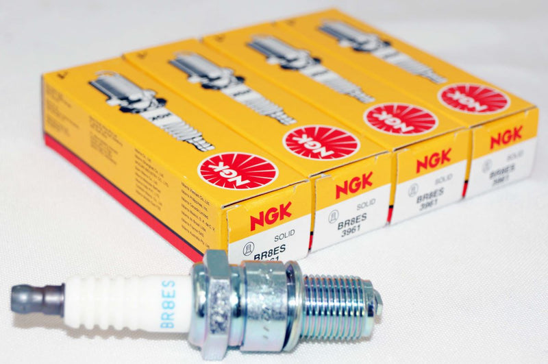 NGK 3961 Spark Plug Solid Tip BR8ES Kawasaki Polaris Yamaha Sea-Doo