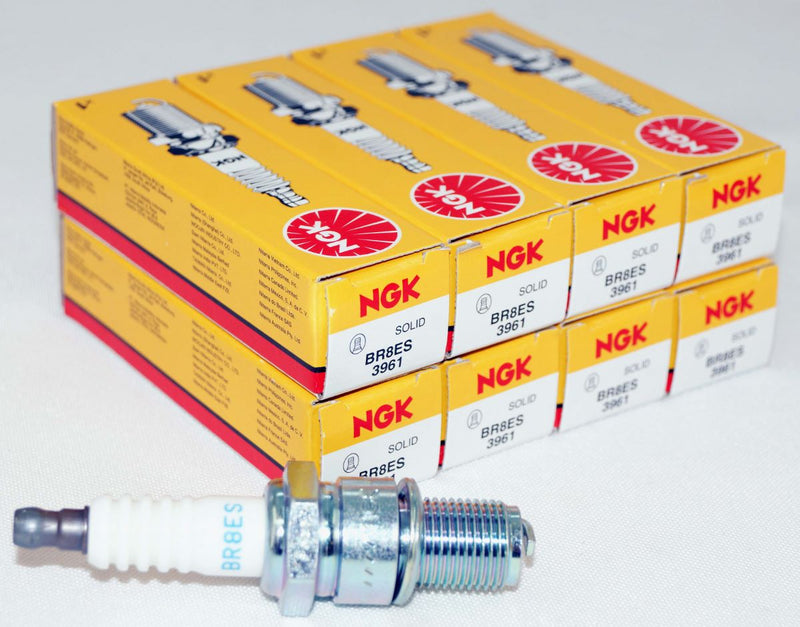 NGK 3961 Spark Plug Solid Tip BR8ES Kawasaki Polaris Yamaha Sea-Doo