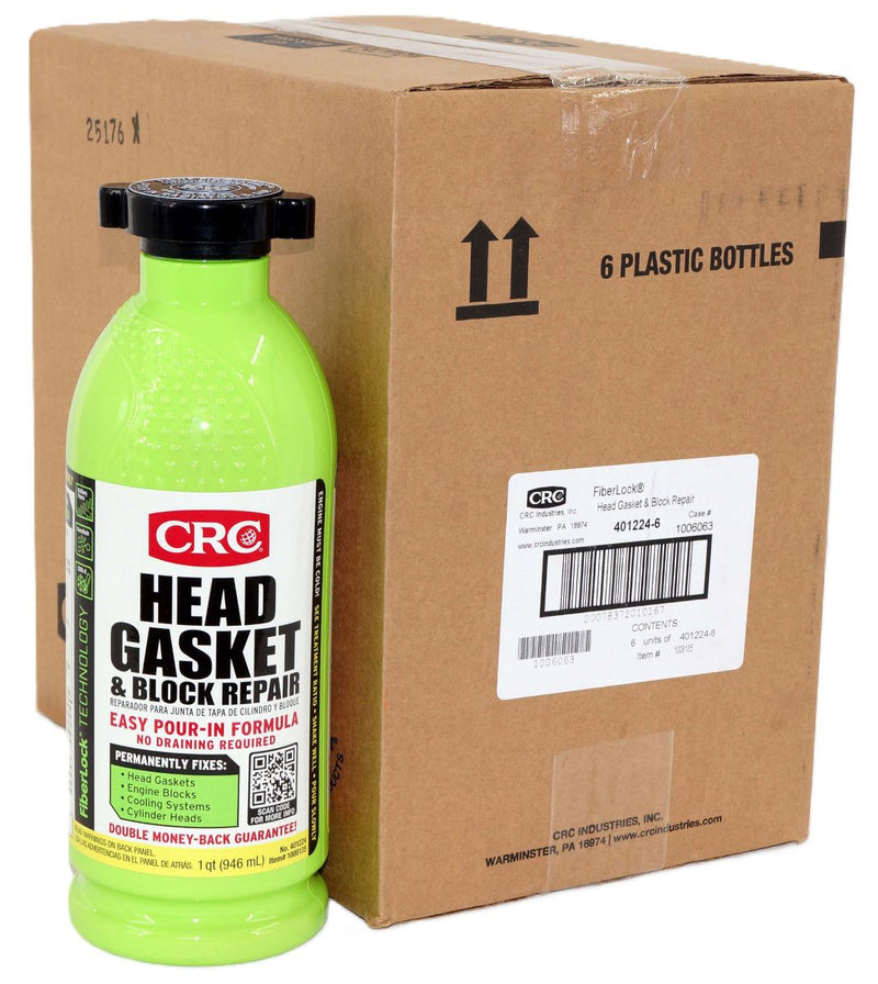 CRC FiberLock Head Gasket & Block Repair 32oz K&W