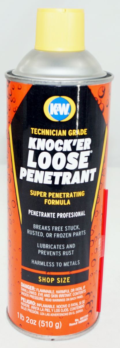 K&W 401724 Technician Grade Knock'er Loose Lubricant Penetrant 18 Wt Oz CRC