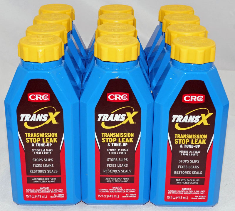CRC 402015 K&W Trans-X Automatic Transmission Stop Leak and Tune Up 15 Fl Oz