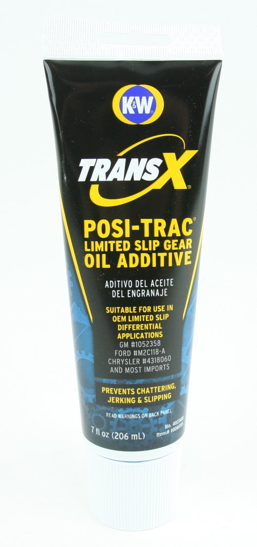 K&W 402508 Trans-X Posi-Trac Limited Slip Gear Oil Additive 7 fl oz CRC