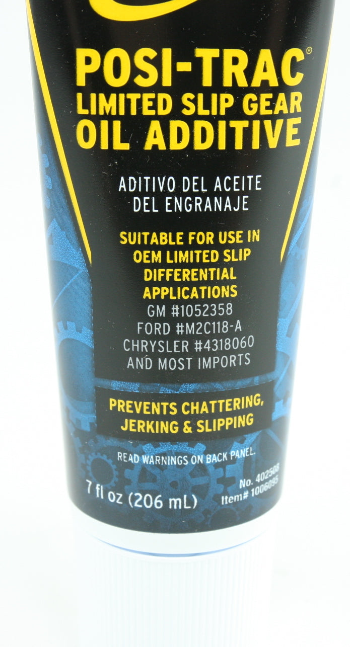 K&W 402508 Trans-X Posi-Trac Limited Slip Gear Oil Additive 7 fl oz CRC