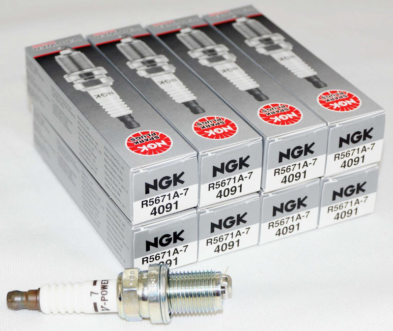 NGK 4091 V-Power Racing Spark Plug R5671A7