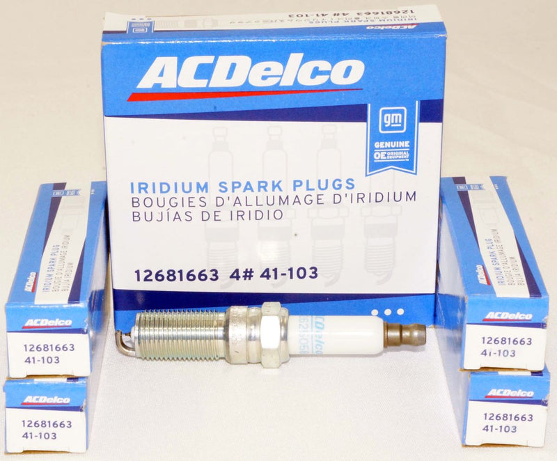 ACDelco 41-103 Iridium Spark Plug GM 12681663