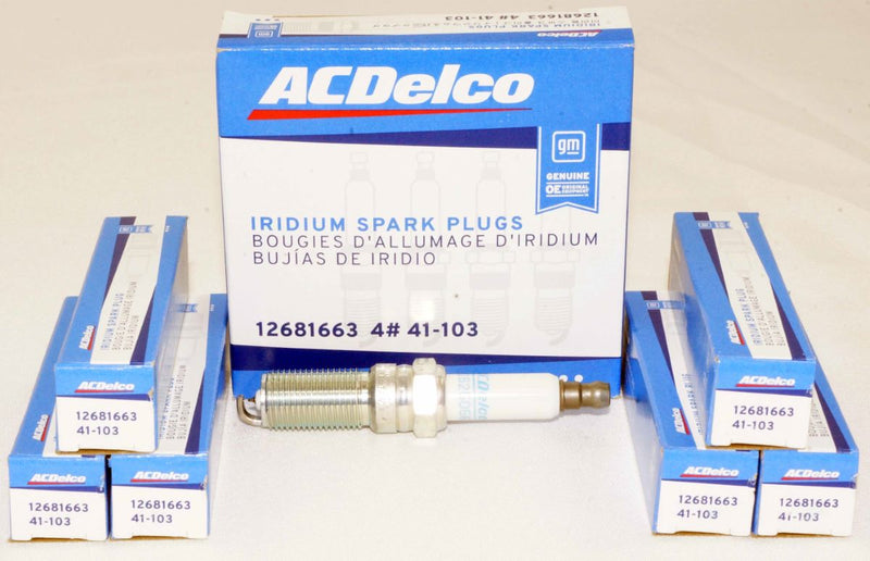 ACDelco 41-103 Iridium Spark Plug GM 12681663