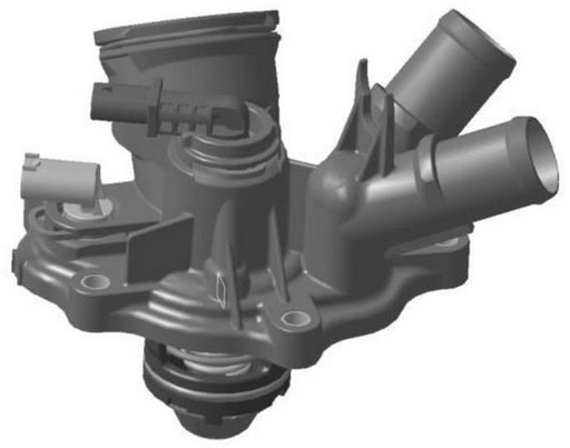 Wahler Engine Coolant Thermostat Housing Assembly P/N:410389.103 D - Image 1