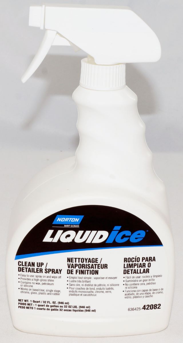 Norton 1 Quart Liquid Ice Clean-Up/Detailer Spray - 42082