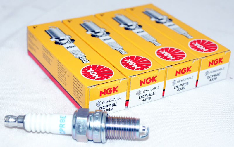 NGK 4339 Nickel Spark Plug Standard DCPR8E Removable tip