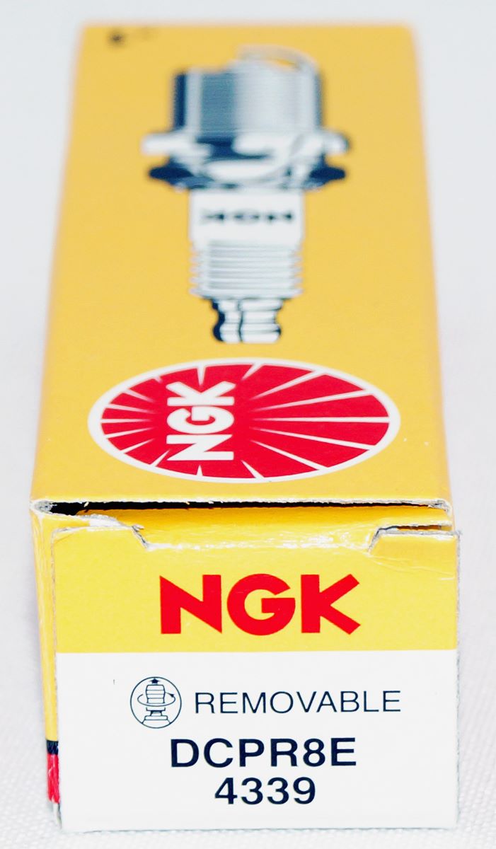 NGK 4339 Nickel Spark Plug Standard DCPR8E Removable tip