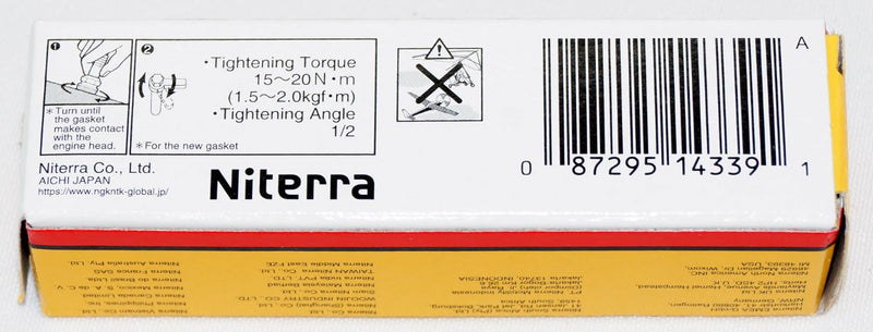 NGK 4339 Nickel Spark Plug Standard DCPR8E Removable tip