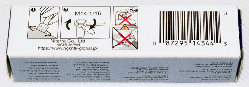 NGK 4344 Iridium IX Resistor Spark Plug LTR5IX11