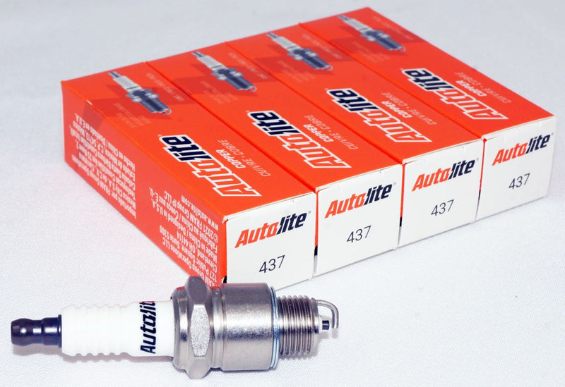 Autolite 437 Nickel Spark Plug Copper Non-Resistor