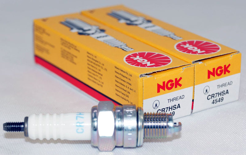 NGK 4549 Nickel Spark Plug CR7HSA Threaded Tip