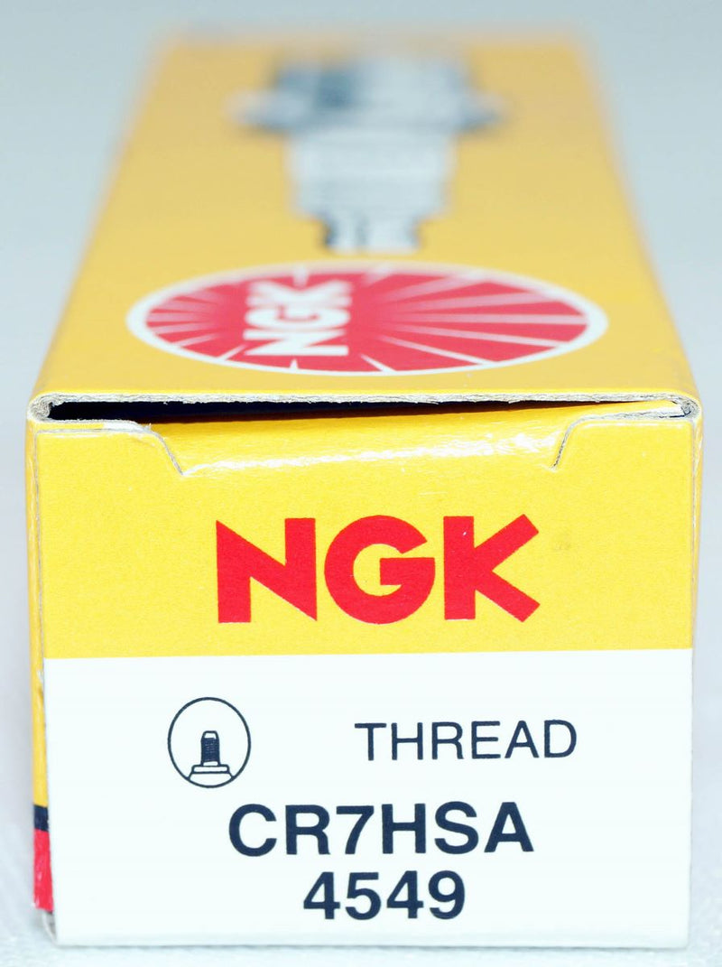 NGK 4549 Nickel Spark Plug CR7HSA Threaded Tip