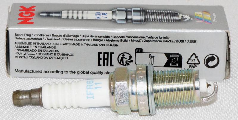 NGK 4589 IFR6T11 Spark Plug Laser Iridium