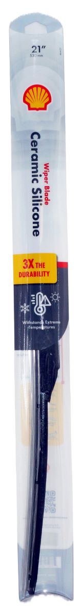 Shell® Ceramic Silicone Wiper Blade - Premium All-Weather Windshield Wiper for Smooth, Streak-Free Performance - Buy 2+ and Save 25%