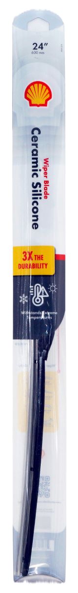 Shell® Ceramic Silicone Wiper Blade - Premium All-Weather Windshield Wiper for Smooth, Streak-Free Performance - Buy 2+ and Save 25%