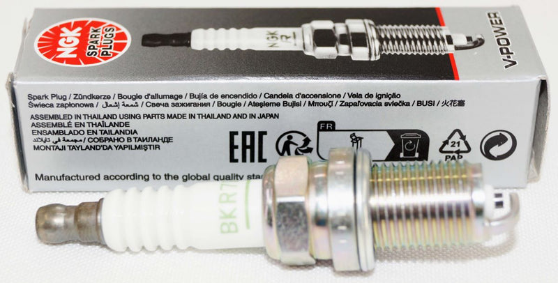 NGK 4644 Solid Tip Spark Plug V-Power BKR7E