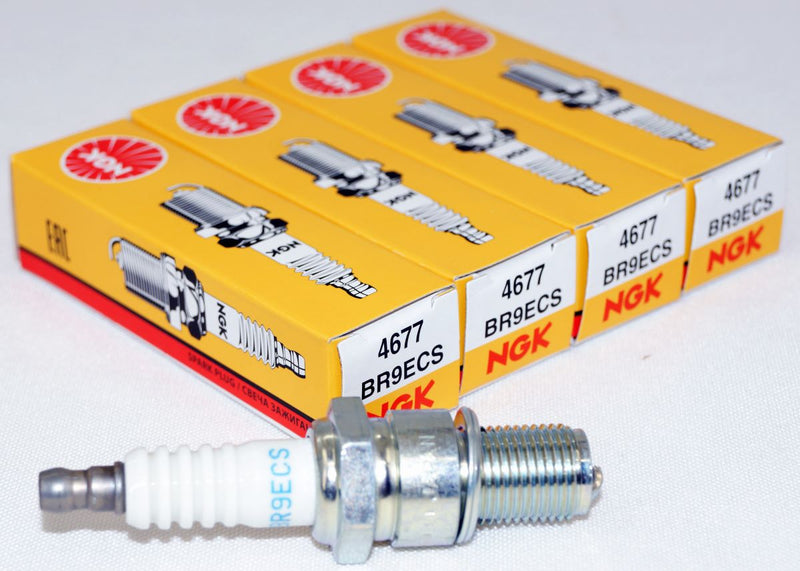 NGK 4677 BR9ECS Nickel Spark Plug